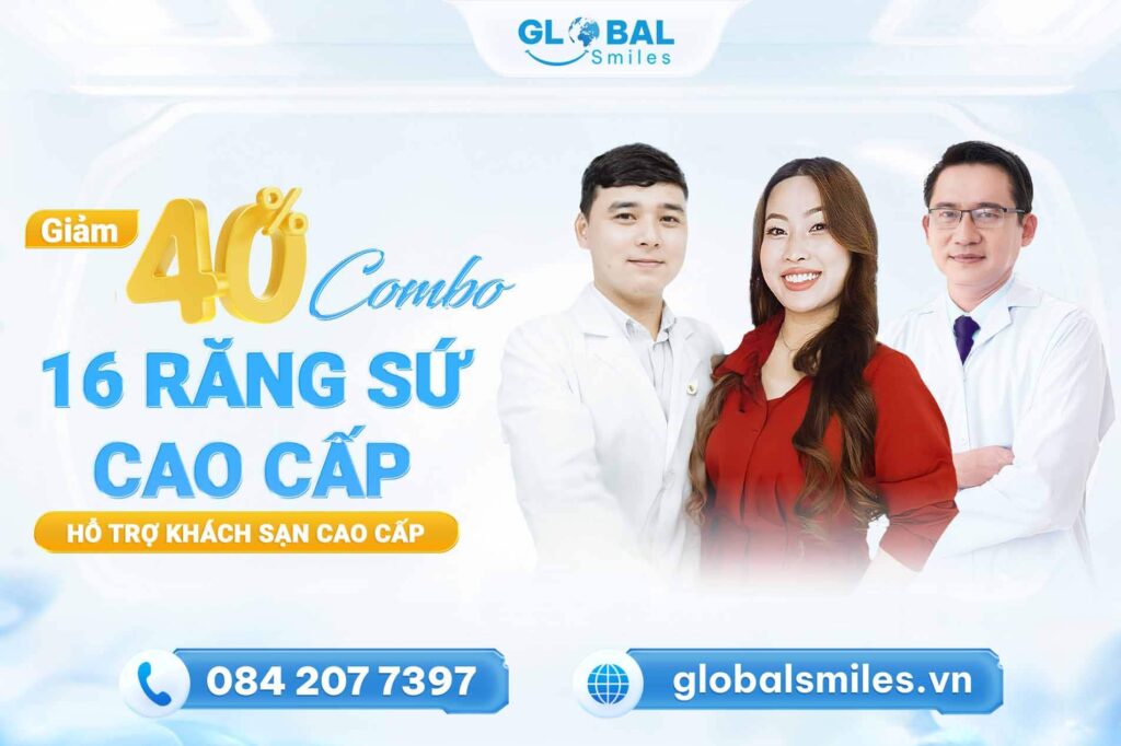 Ưu đãi tại nha khoa Global Smile